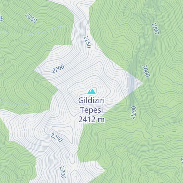 Map of Gildiziri Tepesi