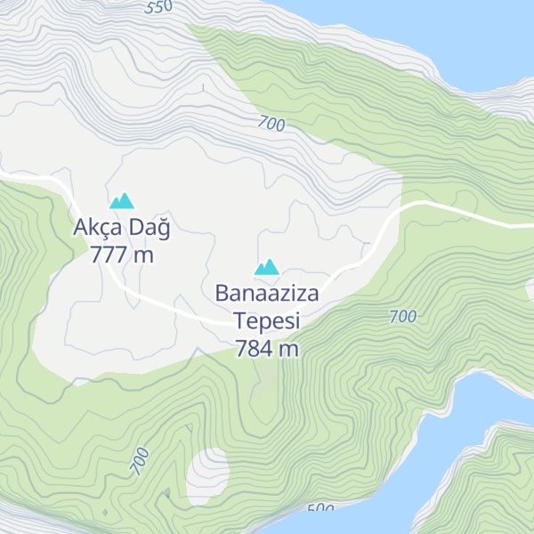 Map of Banaaziza Tepesi