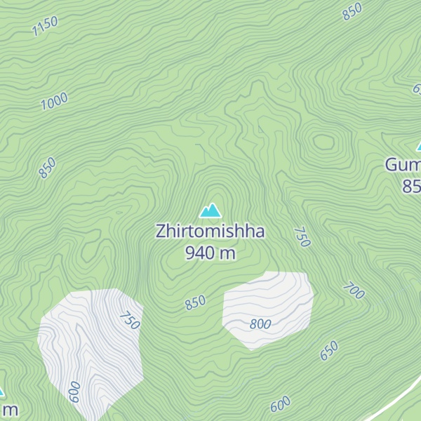 Map of Zhirtomishha