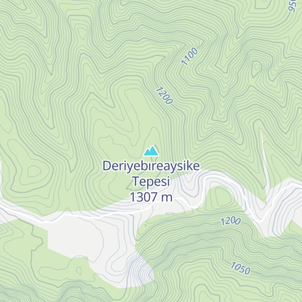 Map of Deriyebıreaysike Tepesi