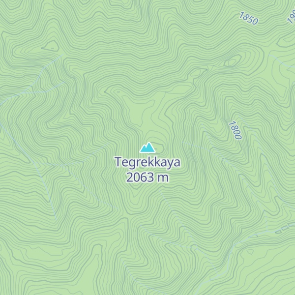 Map of Tegrekkaya