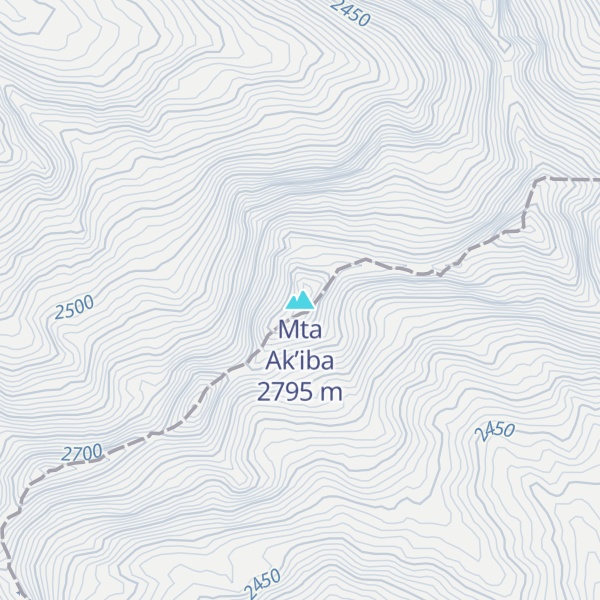 Map of Mta Ak’iba