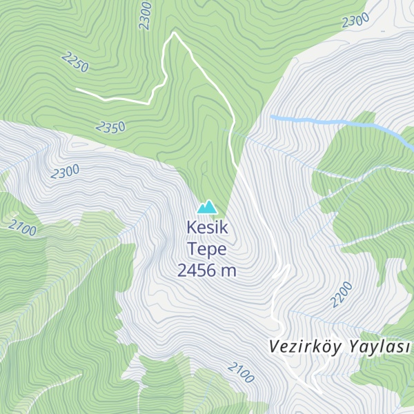 Map of Kesik Tepe