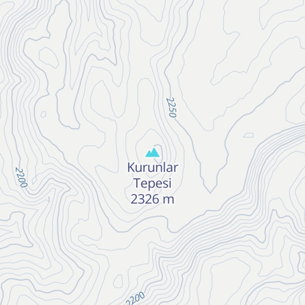 Map of Kurunlar Tepesi