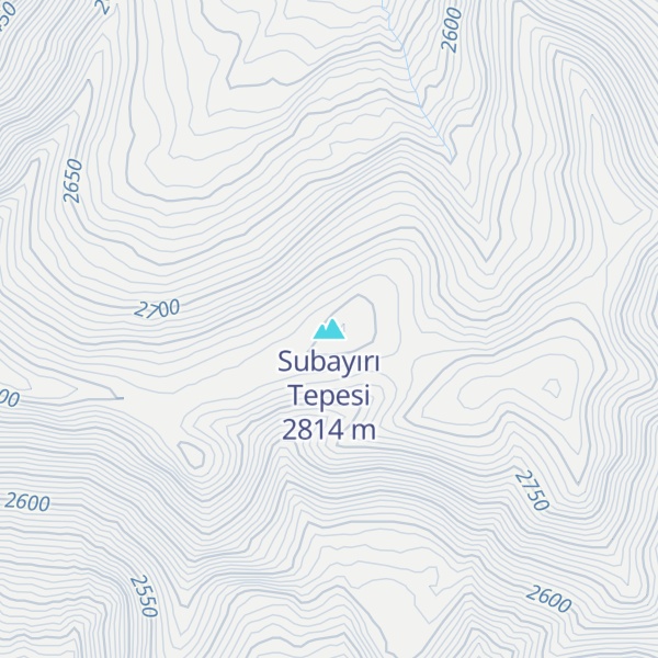 Map of Subayırı Tepesi