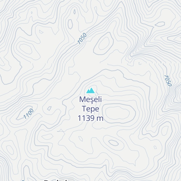 Map of Meşeli Tepe