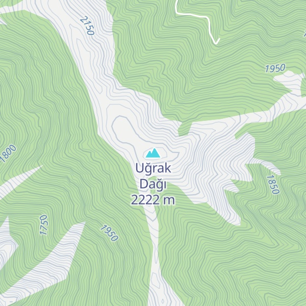 Map of Uğrak Dağı