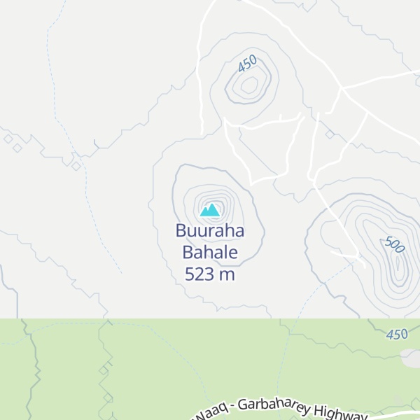 Map of Buuraha Bahale