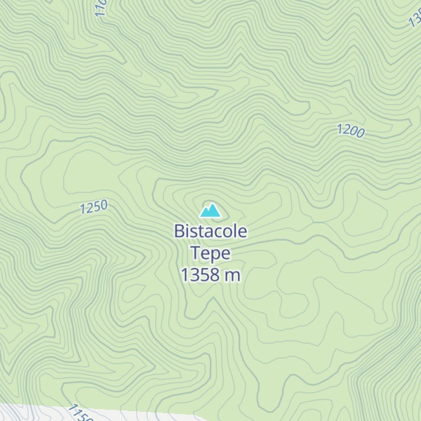 Map of Bistacole Tepe