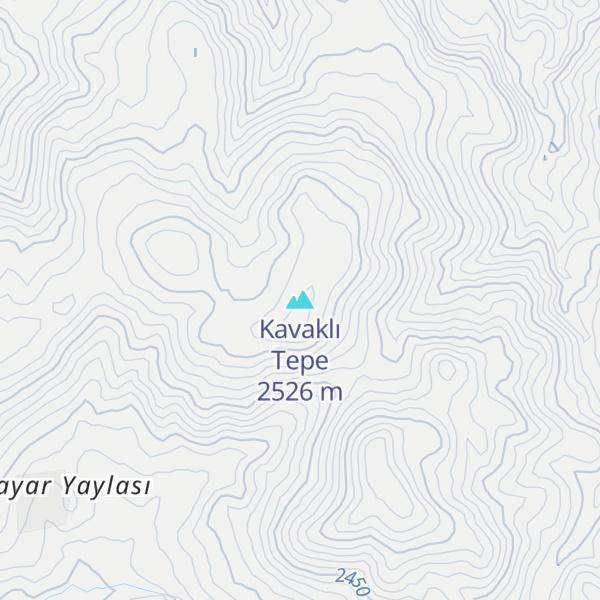 Map of Kavaklı Tepe