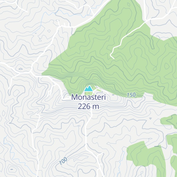 Map of Monasteri