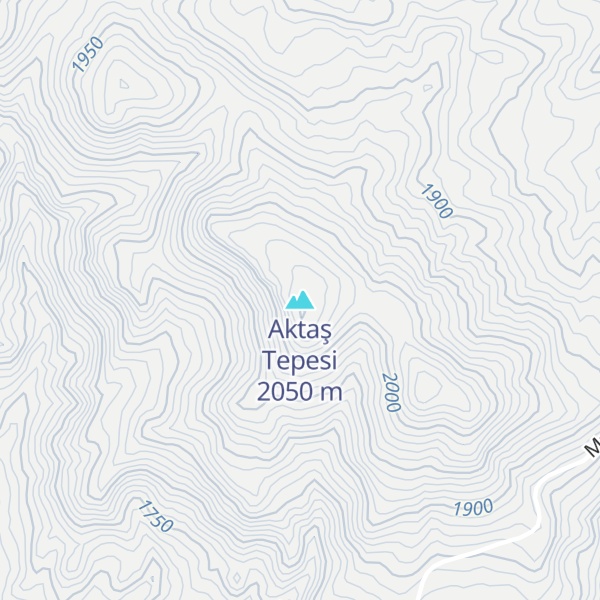 Map of Aktaş Tepesi