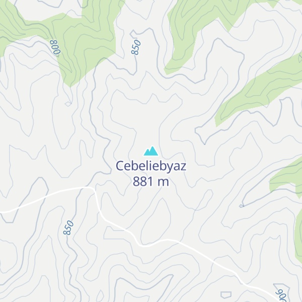 Map of Cebeliebyaz
