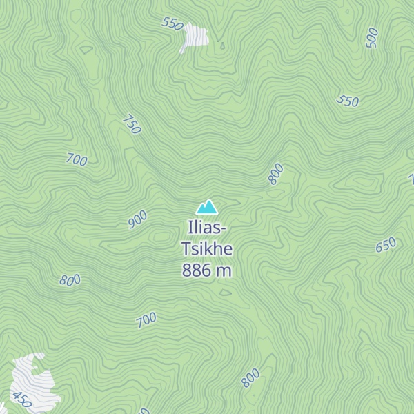 Map of Ilias-Tsikhe