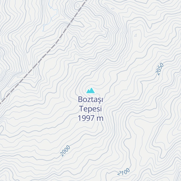 Map of Boztaşı Tepesi