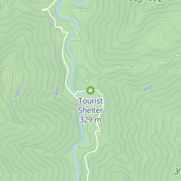 Map of Tourist Shelter