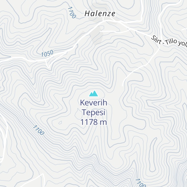 Map of Keverih Tepesi