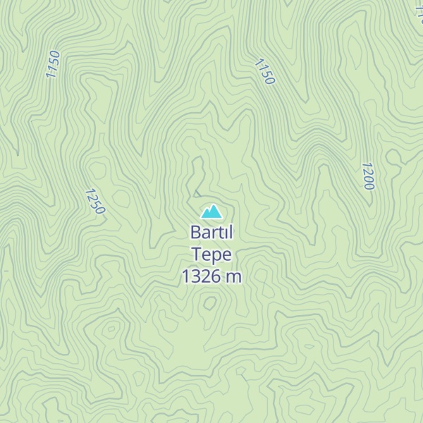 Map of Bartıl Tepe