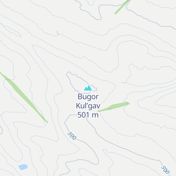 Map of Bugor Kul’gav