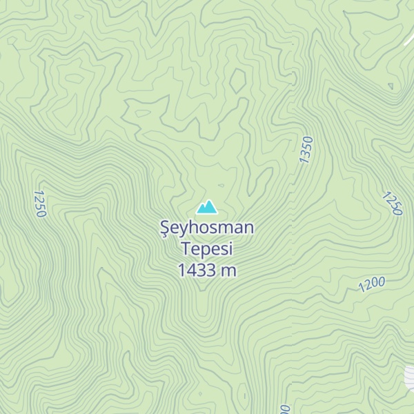Map of Şeyhosman Tepesi