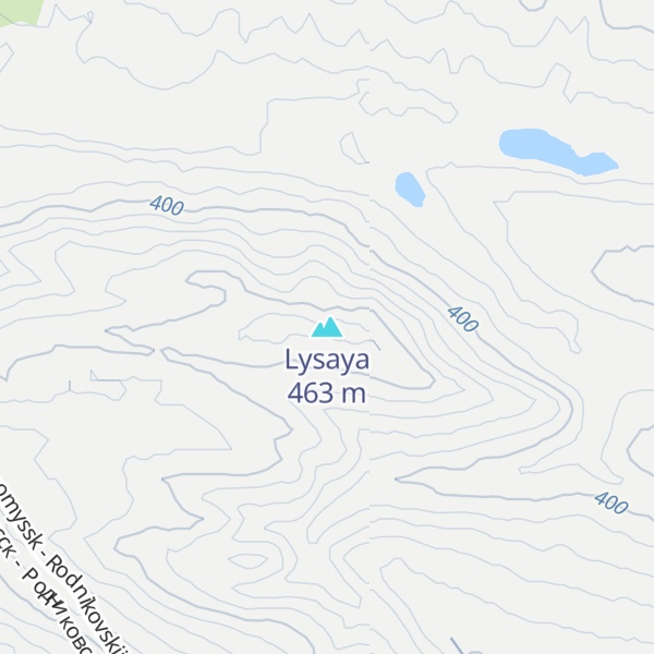 Map of Lysaya
