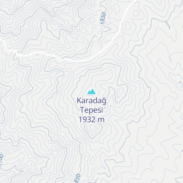 Map of Karadağ Tepesi