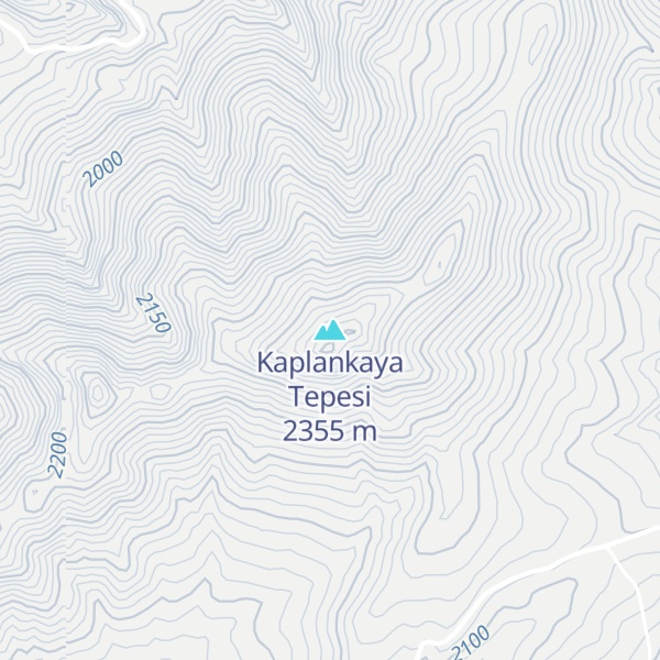 Map of Kaplankaya Tepesi