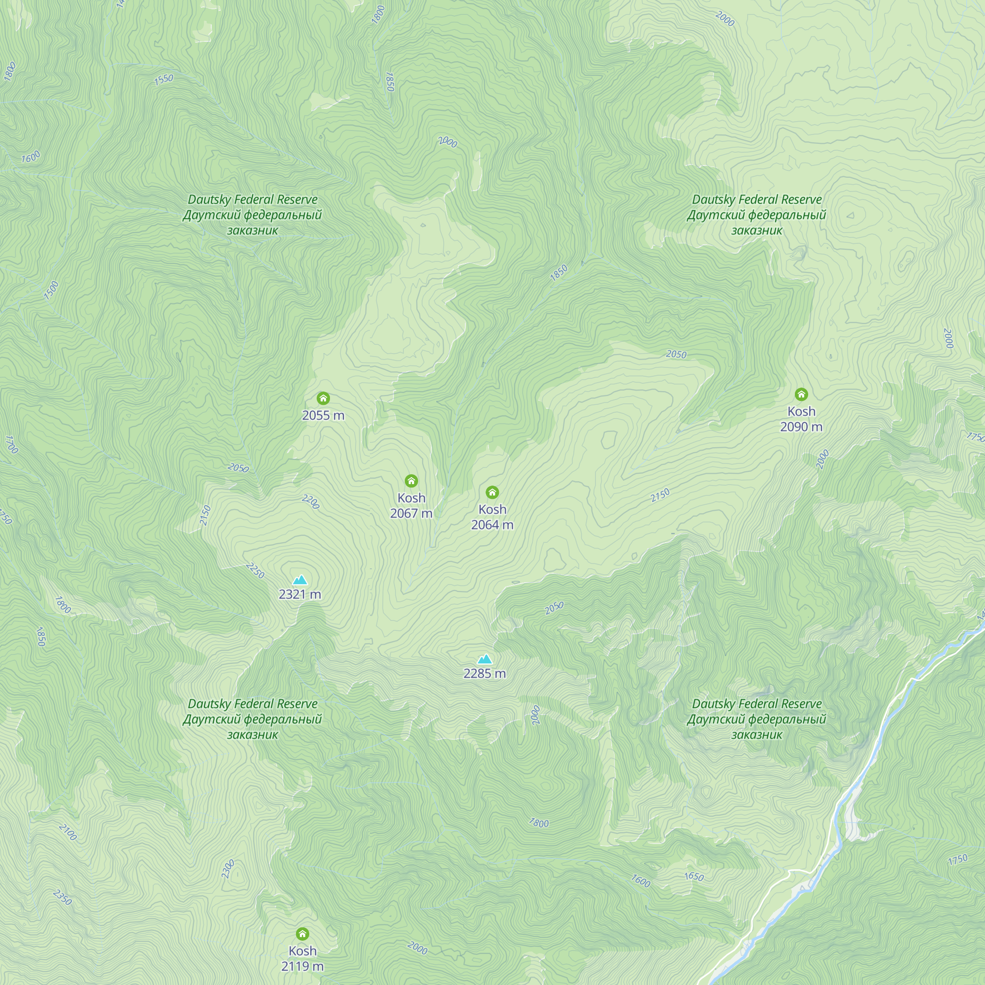 Kosh map