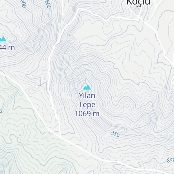 Map of Yılan Tepe
