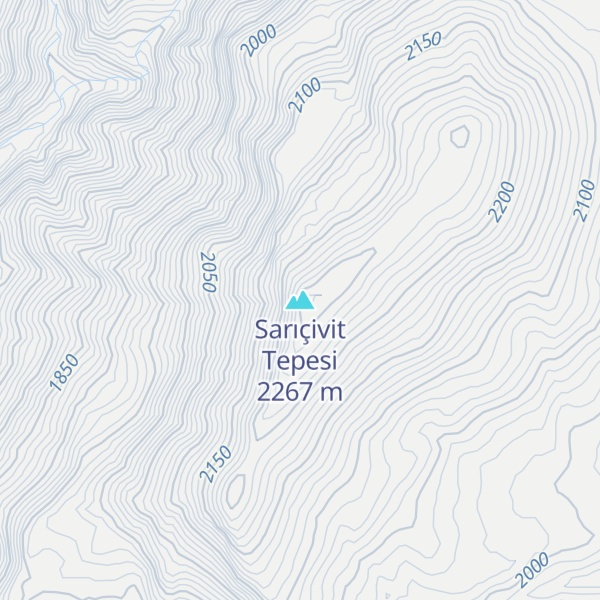 Map of Sarıçivit Tepesi