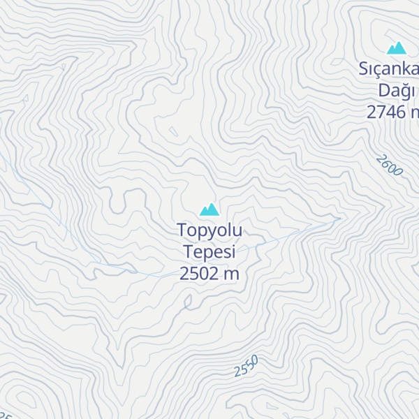 Map of Topyolu Tepesi