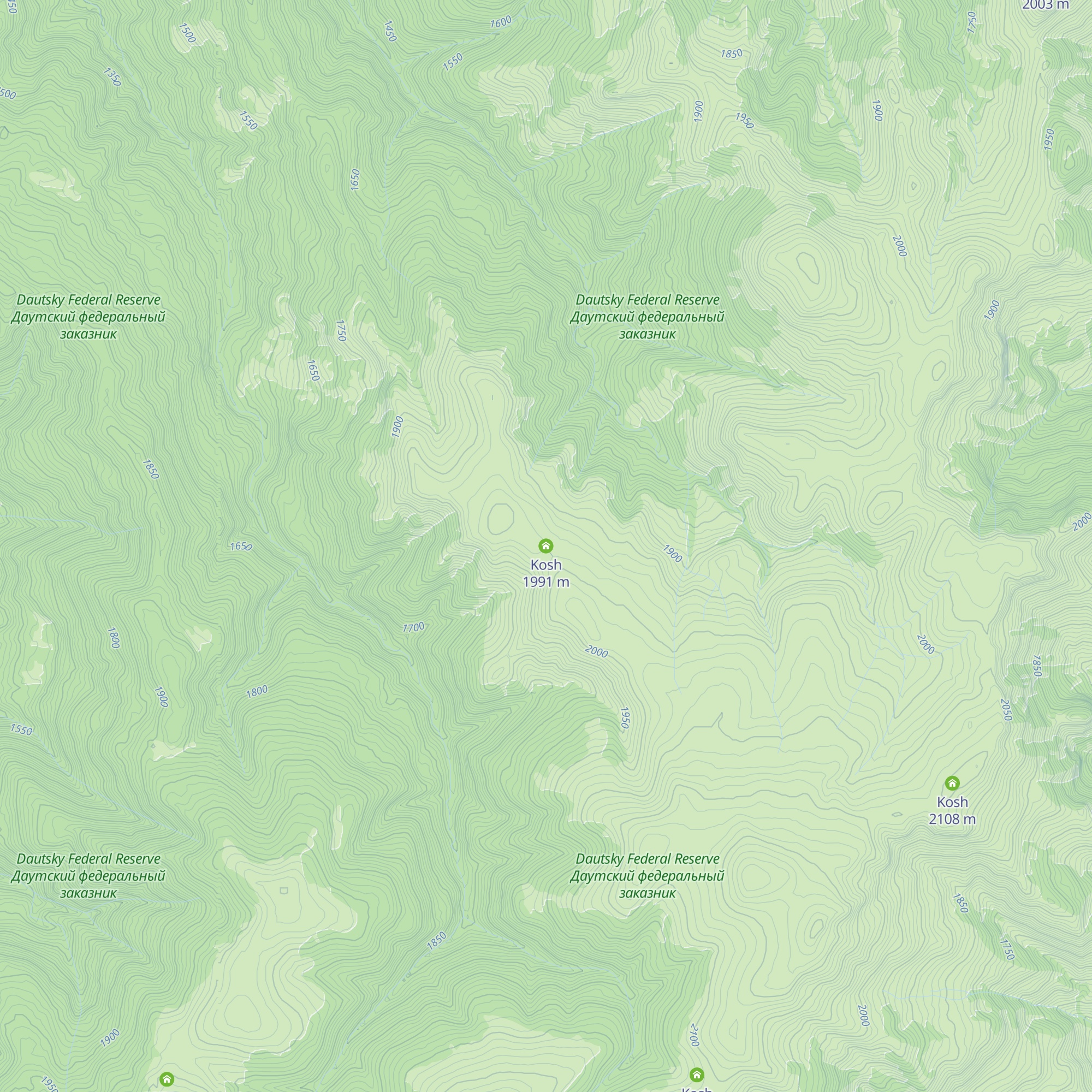 Kosh map