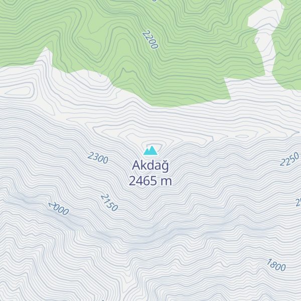 Map of Akdağ