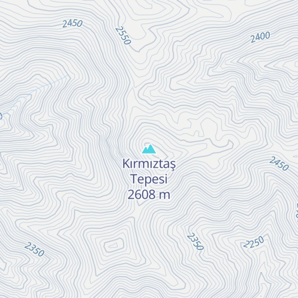Map of Kırmıztaş Tepesi