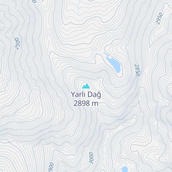 Map of Yarlı Dağ
