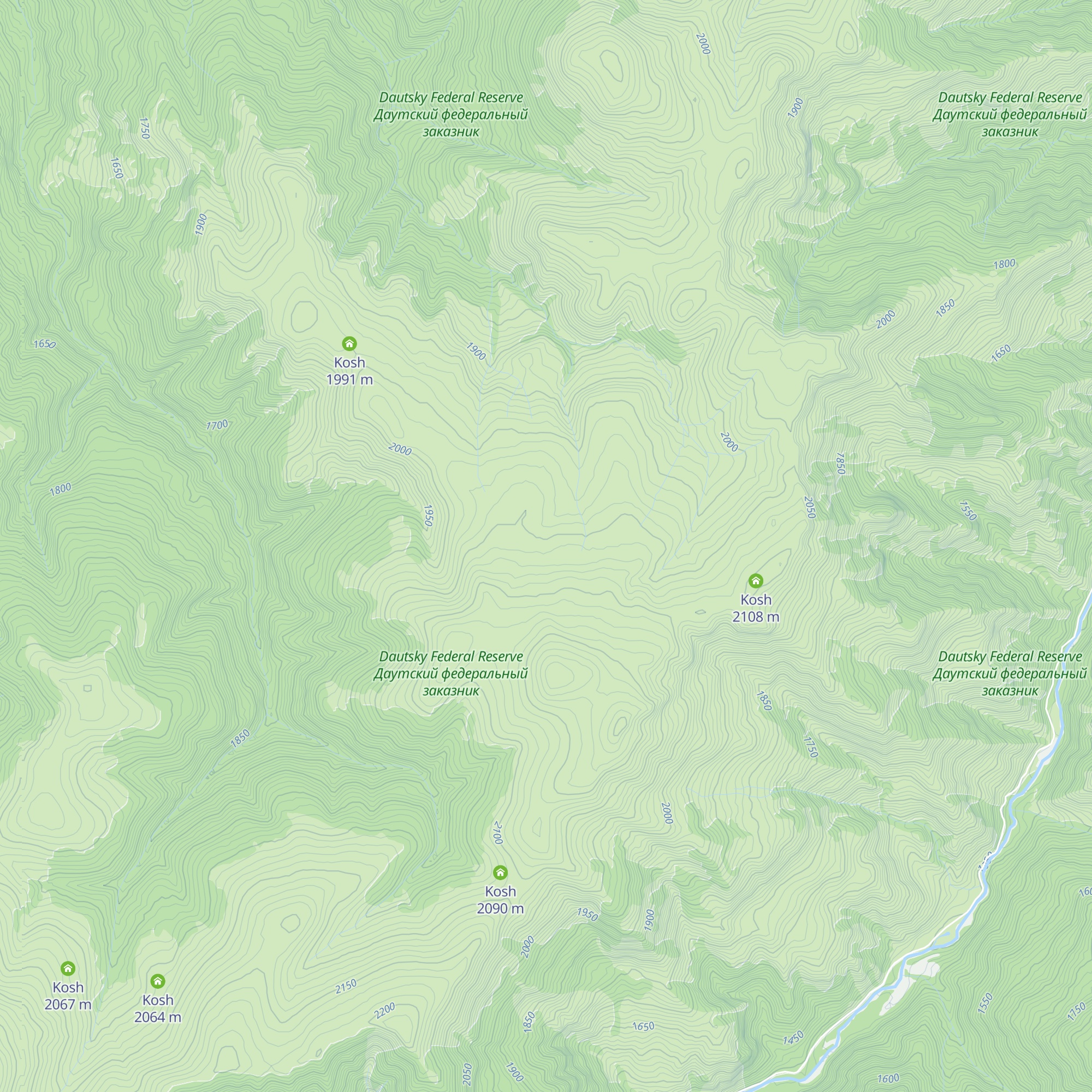 Kosh map