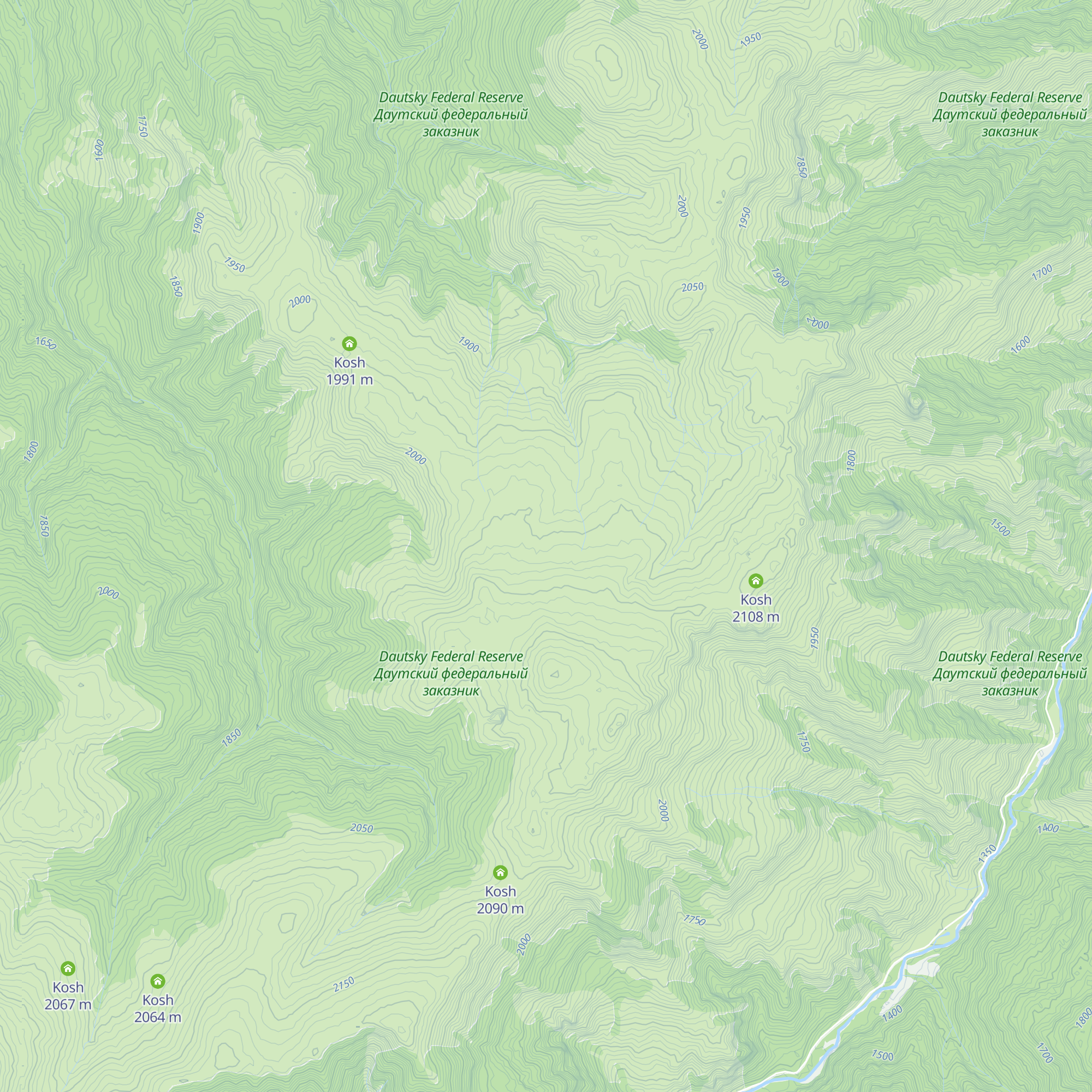 Kosh map