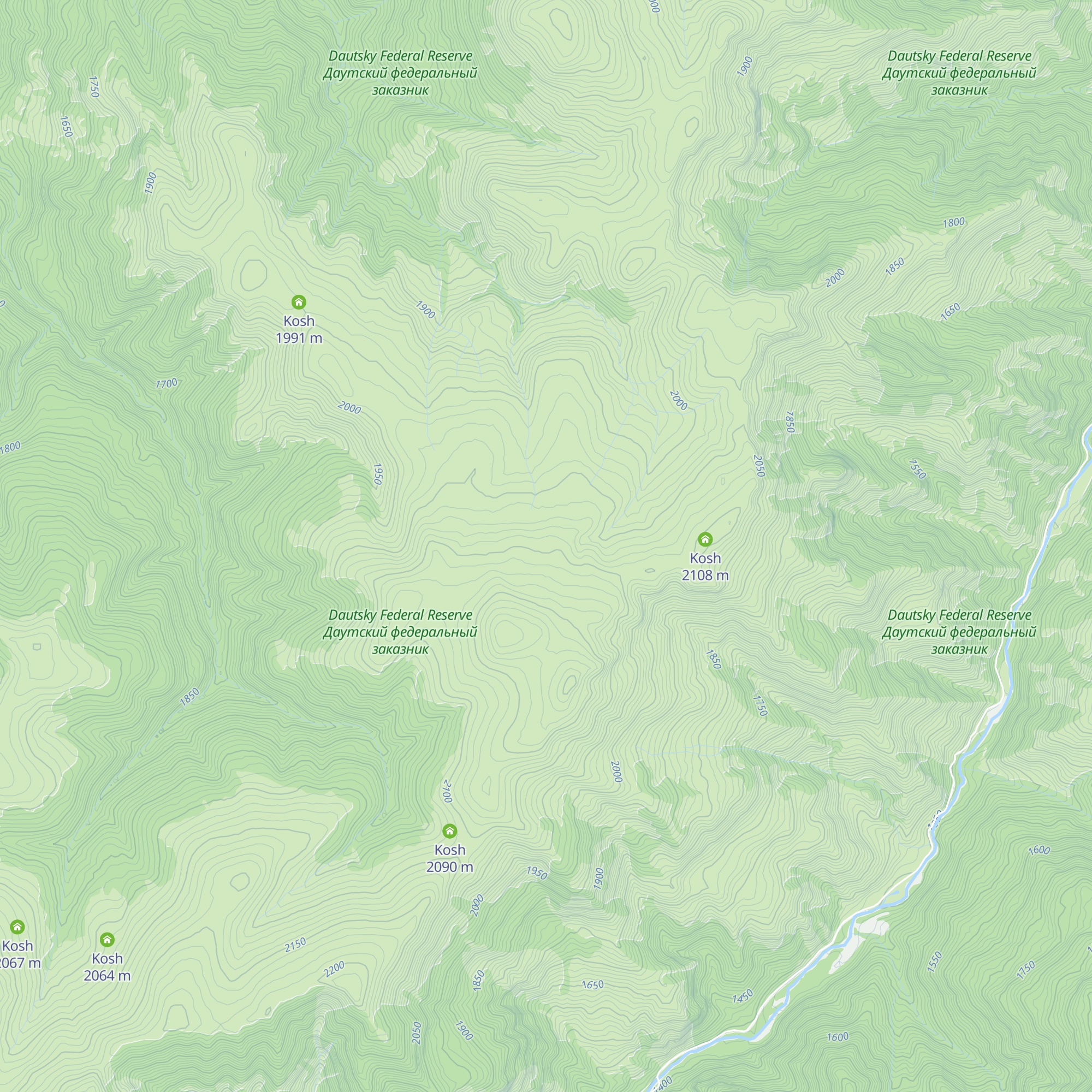 Kosh map