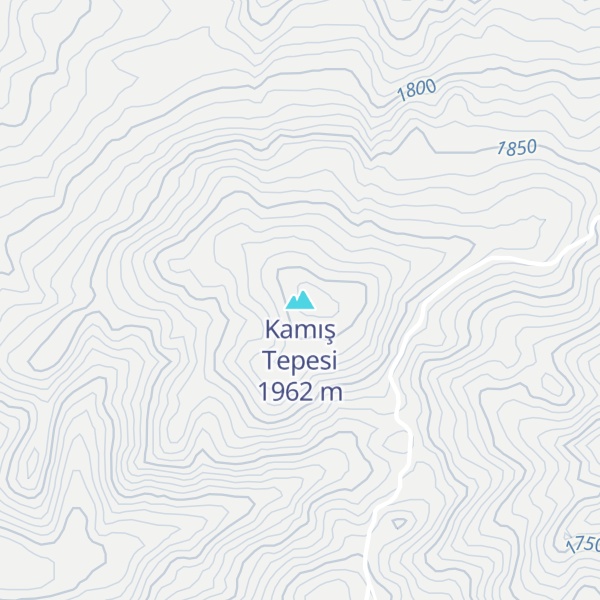 Map of Kamış Tepesi