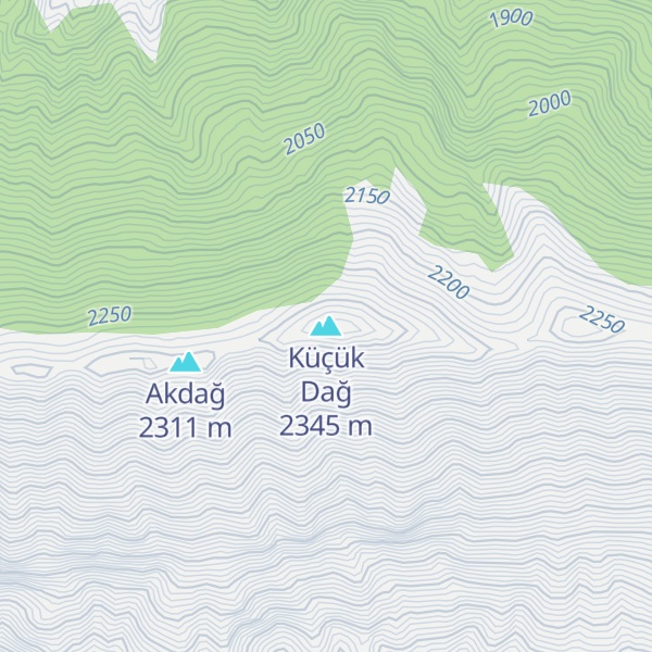 Map of Küçük Dağ