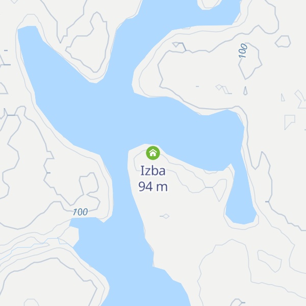 Map of Izba