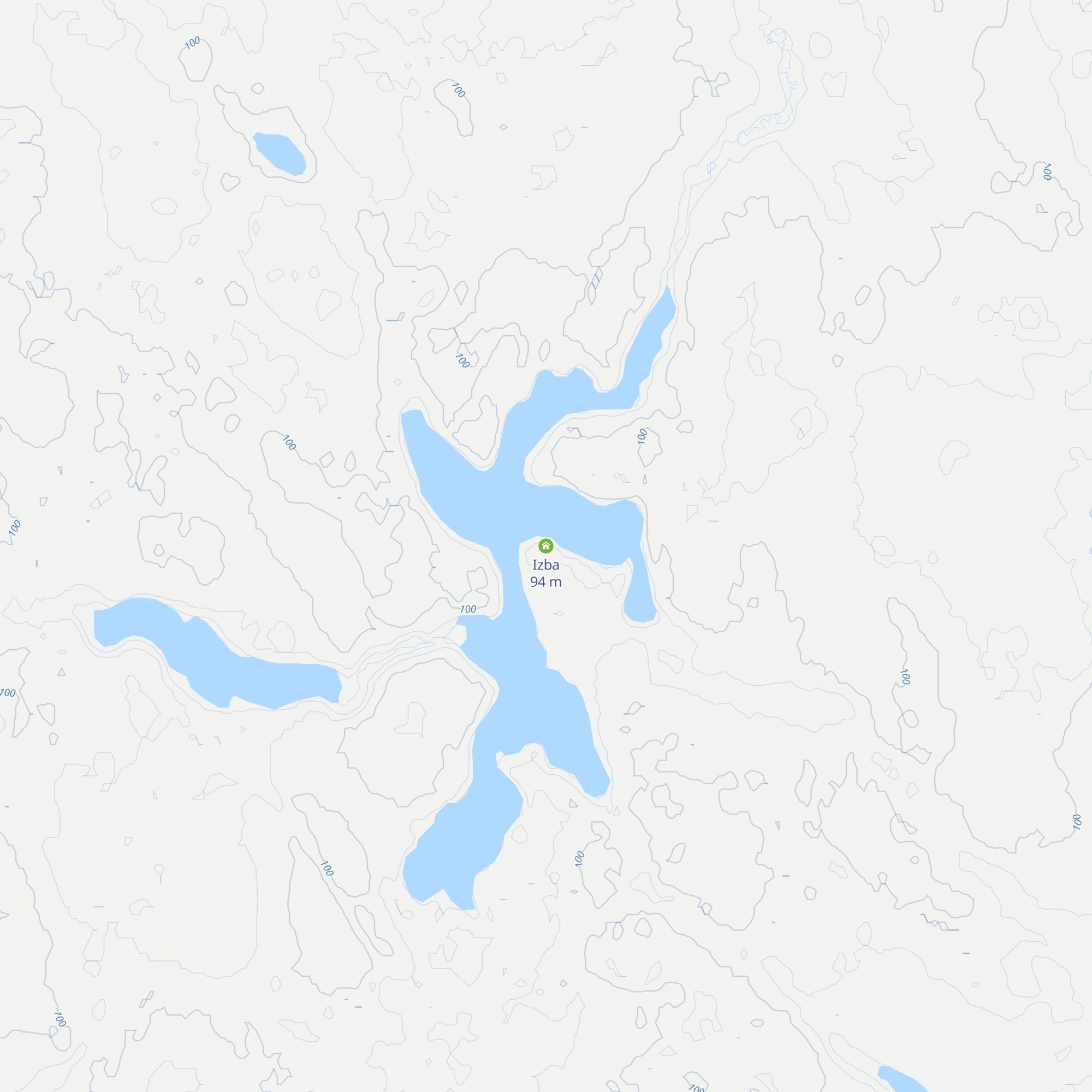 Izba map
