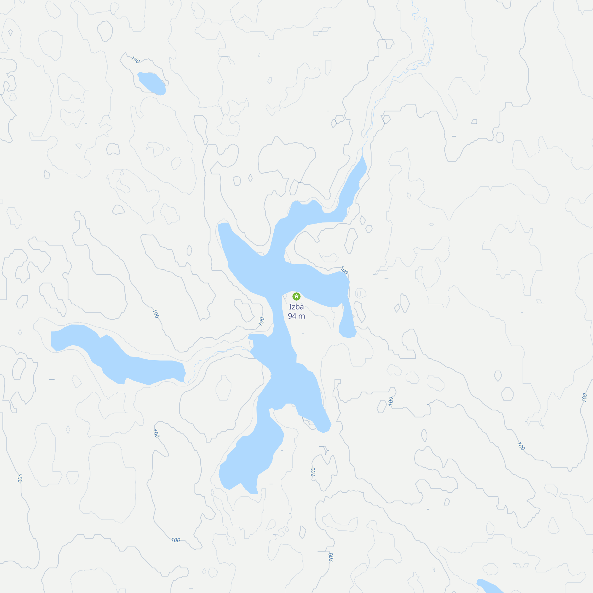 Izba map