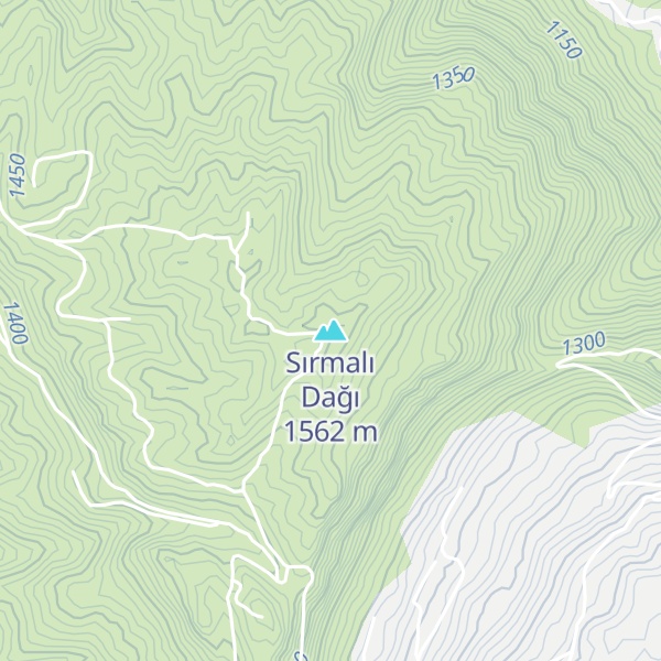 Map of Sırmalı Dağı