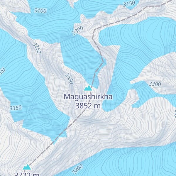 Map of Maguashirkha