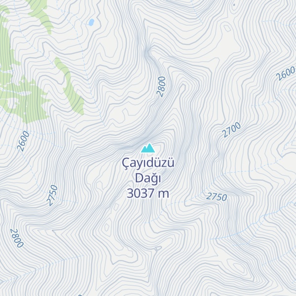 Map of Çayıdüzü Dağı