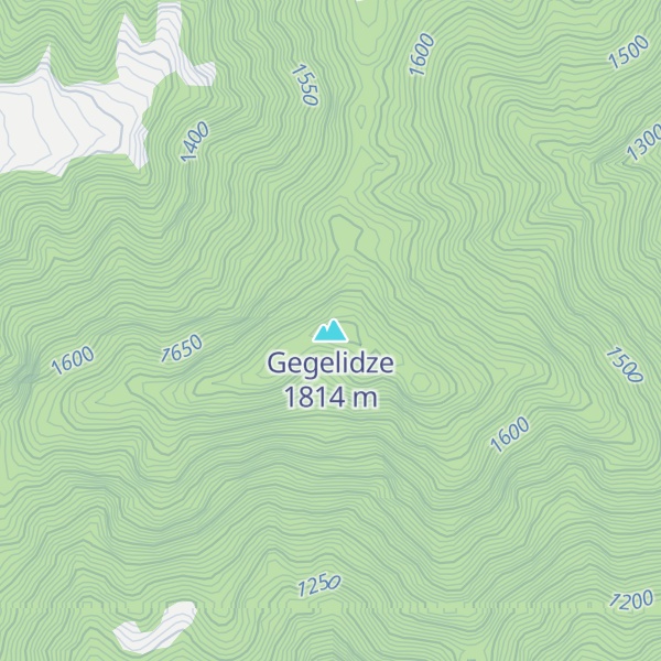 Map of Gegelidze