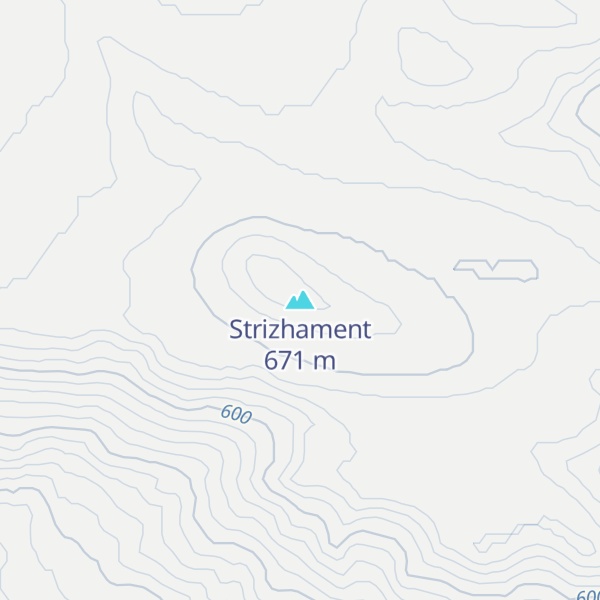 Map of Strizhament