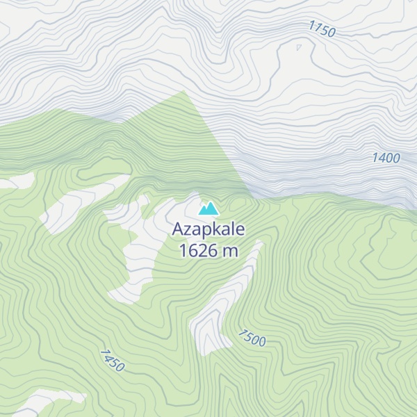 Map of Azapkale