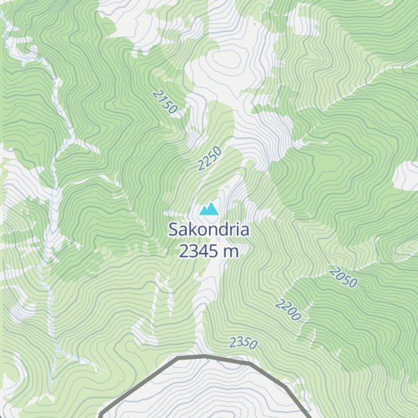 Map of Sakondria
